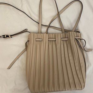 Zara Beige Textured Bag, Crossbody and Shoulder Bag *Very Good Condition*